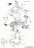 Robomow MS 1800 (White) PRD6200YW2 (2015) Ersatzteile Elektromotore, Gehäuse, Messer, Räder