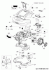 Robomow RS622 US PRD6200US1G (2017) Ersatzteile Elektromotore, Gehäuse, Messer, Räder