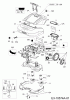 Robomow RS622 PRD6200B (2015) Ersatzteile Elektromotore, Gehäuse, Messer, Räder