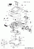 Robomow RS612 (White) PRD6100BW (2015) Ersatzteile Elektromotore, Gehäuse, Messer, Räder