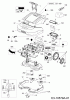 Robomow RS630 PRD6300BG (2015) Ersatzteile Elektromotore, Gehäuse, Messer, Räder