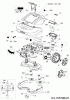 Robomow RS630 US PRD6300US1G (2016) Ersatzteile Elektromotore, Gehäuse, Messer, Räder