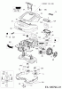 Robomow RS630 US PRD6300US1G (2017) Ersatzteile Elektromotore, Gehäuse, Messer, Räder