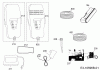 Robomow MS 1500 (Black) PRD6100P3 (2016) Ersatzteile Begrenzungsschalter, GSM, Spannungswandler