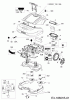 Robomow RS615U (Red) 22ASBR-A619 (2018) Ersatzteile Elektromotore, Gehäuse, Messer, Räder