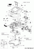 Robomow RS615U PRD6100YG (2017) Ersatzteile Elektromotore, Gehäuse, Messer, Räder