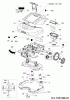 Robomow RS615U 22ASBA-A619 (2018) Ersatzteile Elektromotore, Gehäuse, Messer, Räder