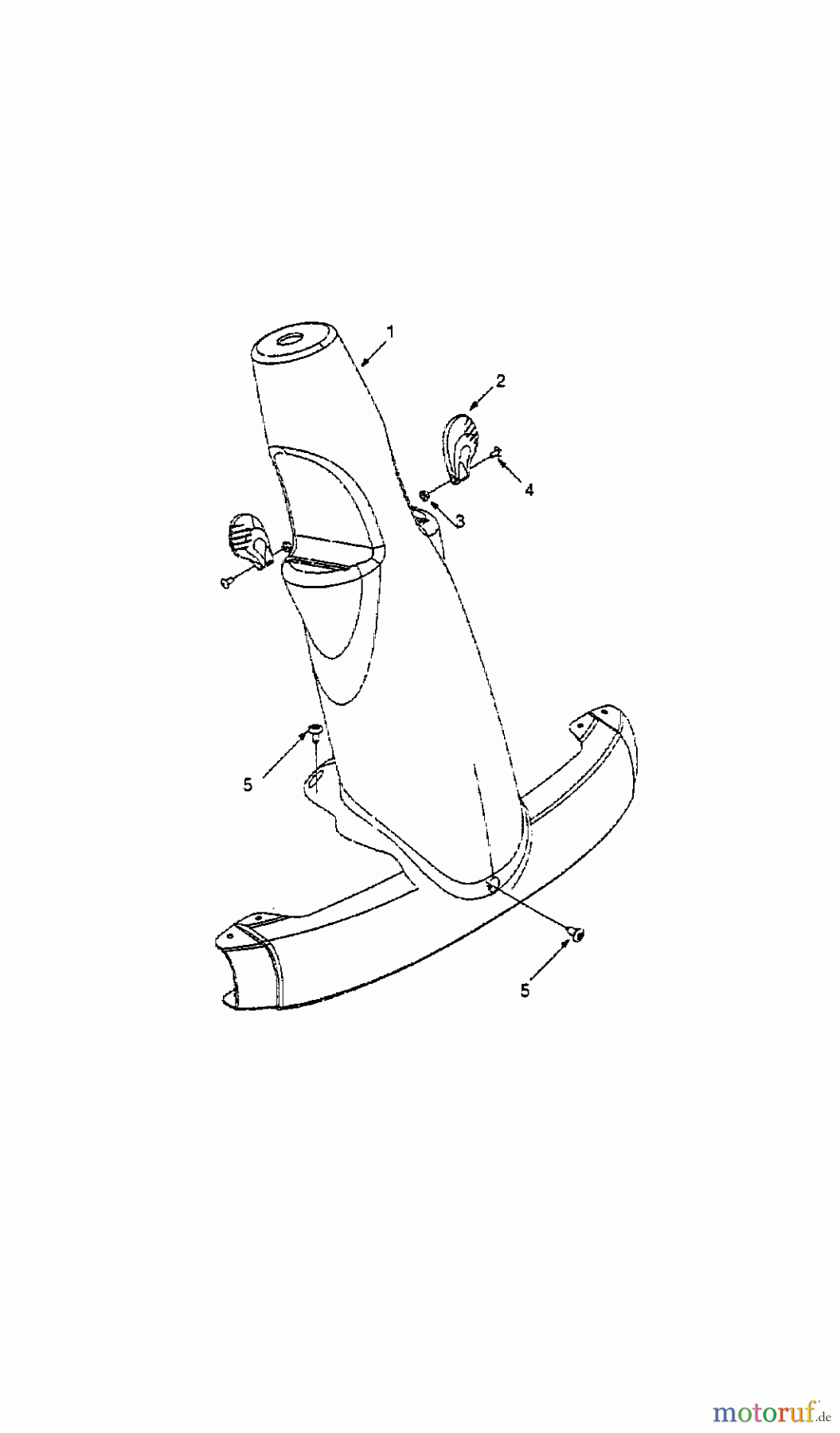 White Rasentraktoren RI 700 13A-312-679 (1999) Lenksäule