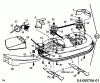 Edenparc B 14596 13AM670F608 (1997) Ersatzteile Mähwerk F (38"/96cm)