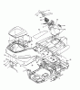 Cub Cadet Z 54 53CA1B6K603 (2000) Ersatzteile Sitzwanne