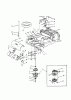 Cub Cadet Z 54 53CA1B6K603 (2000) Ersatzteile Auspuff, Bowdenzüge, Elektromagnetkupplung