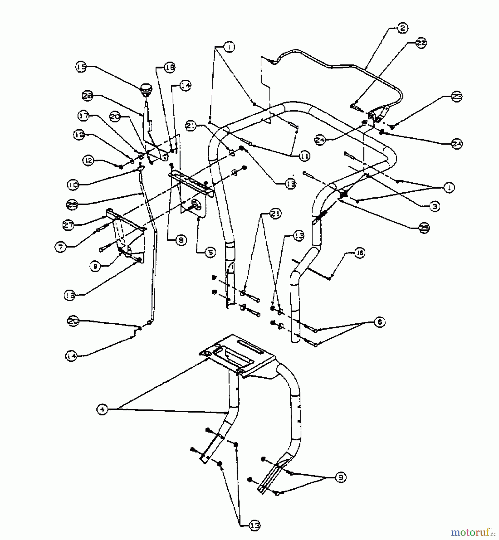 MTD Häcksler 315 B 246-315B678  (1996) Holm