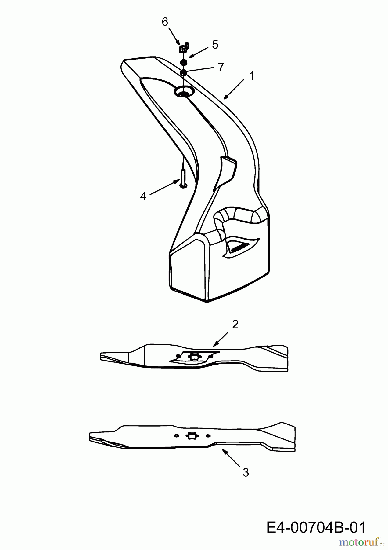  MTD Zubehör Zubehör Garten- und Rasentraktoren Mulch Kits für 600 Serie (RT-99) mit Mähwerk H (46
