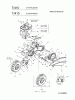 MTD T/410 21AA414A678 (2005) Ersatzteile Getriebe, Hacksterne, Räder
