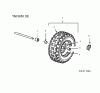 Yard-Man YM 5655 DE 31AT623D643 (2004) Ersatzteile Räder