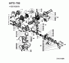 MTD 700 41DD700S678 (2004) Ersatzteile Motor