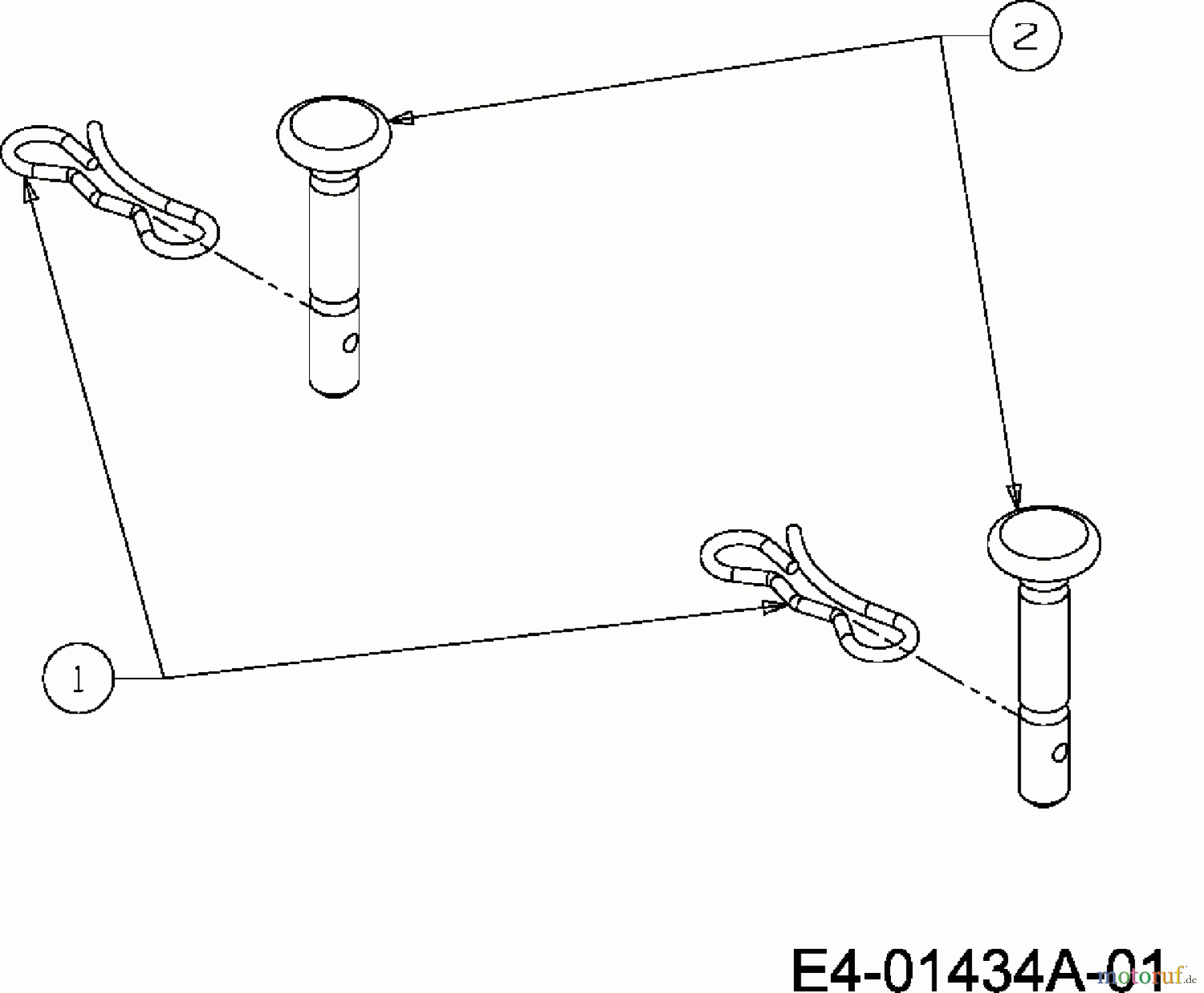 Yard-Man Schneefräsen YM 7110 DET 31AY7R3T643 (2009) Abscherbolzen