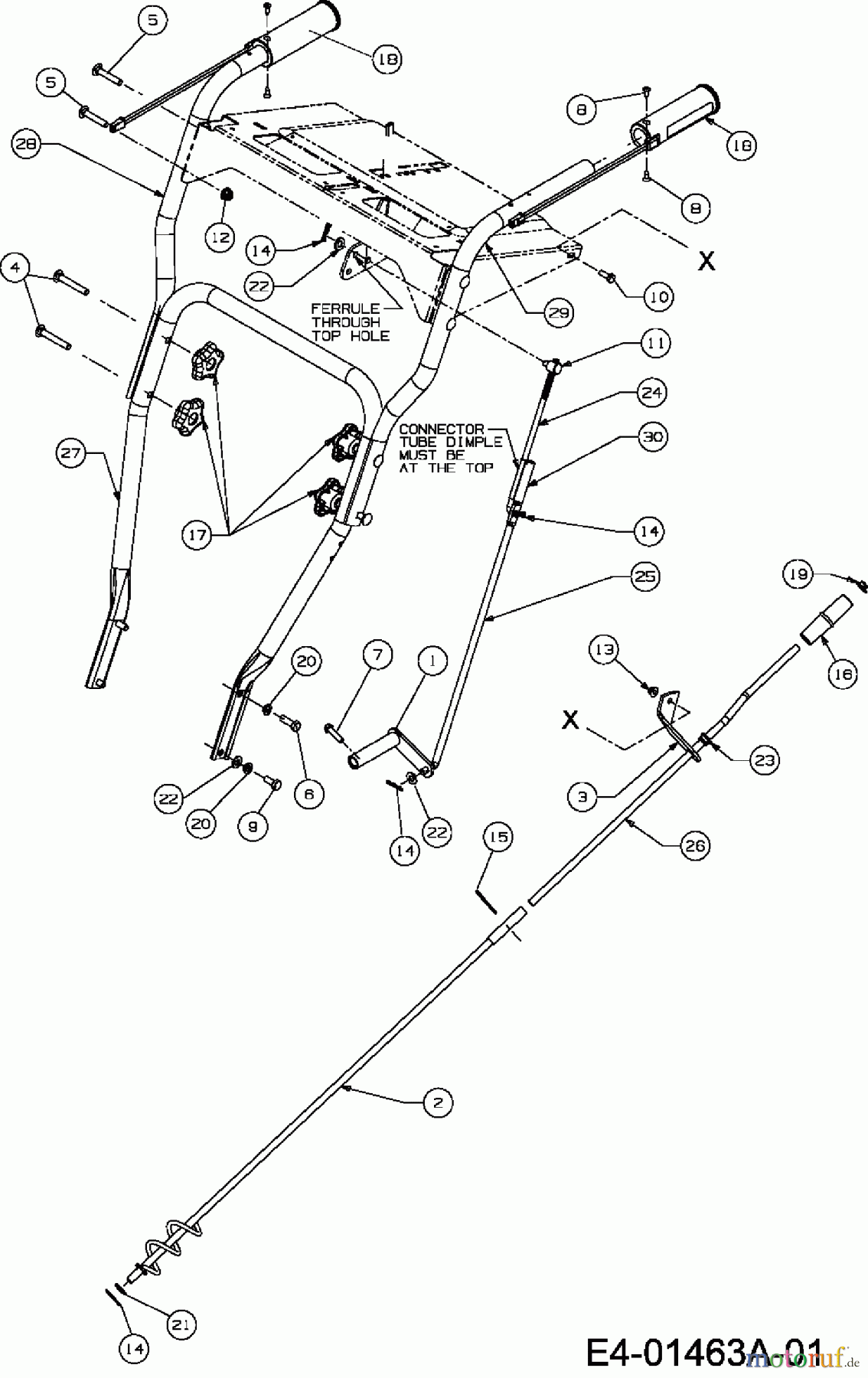  Troy-Bilt Schneefräsen 11HP/30