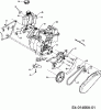 Troy-Bilt POLAR 5053 31A-2R5-609 (2007) Ersatzteile Fräsantrieb