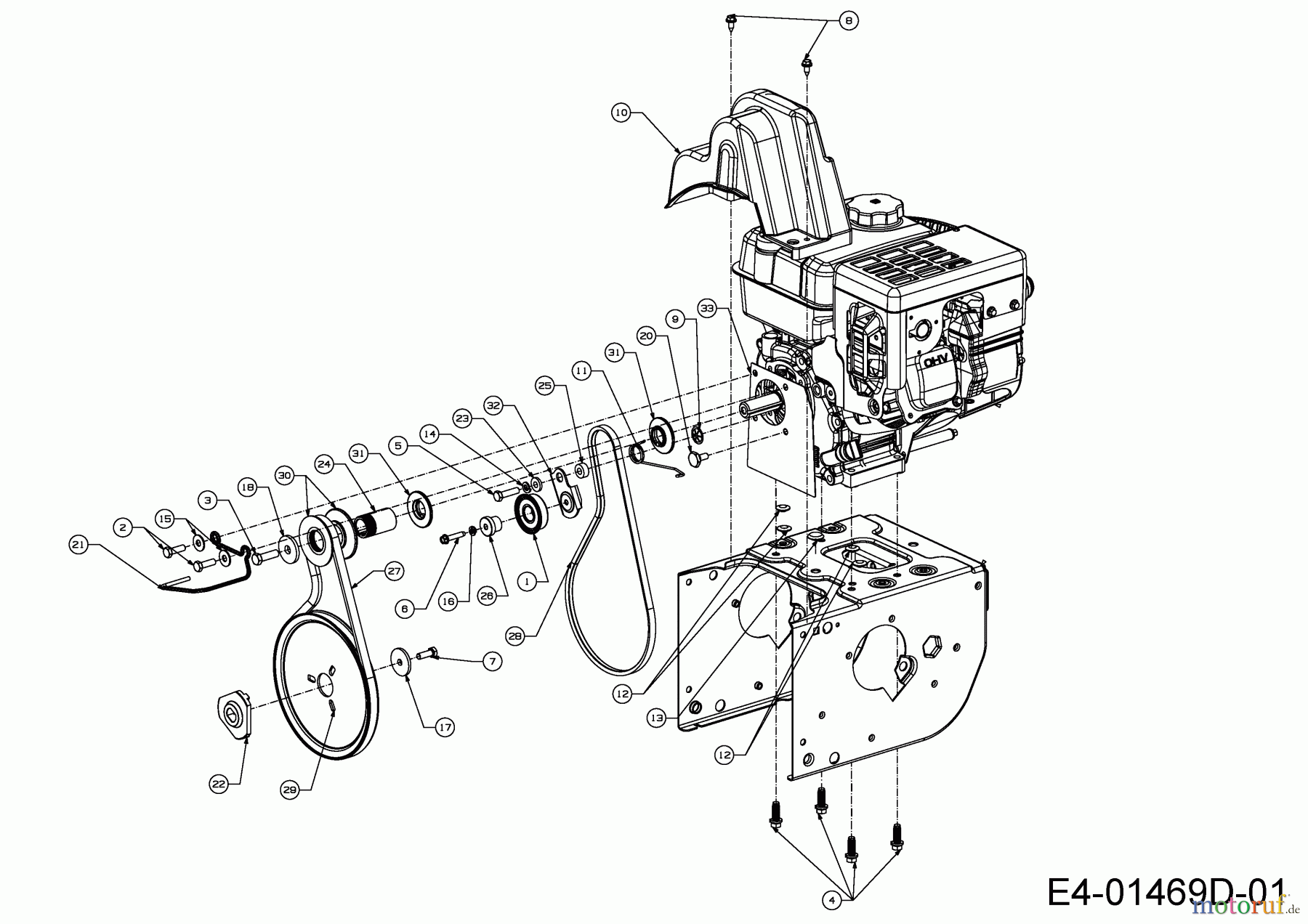  Cub Cadet Schneefräsen 524 SWE 31AW53LR603  (2016) Fahrantrieb, Fräsantrieb