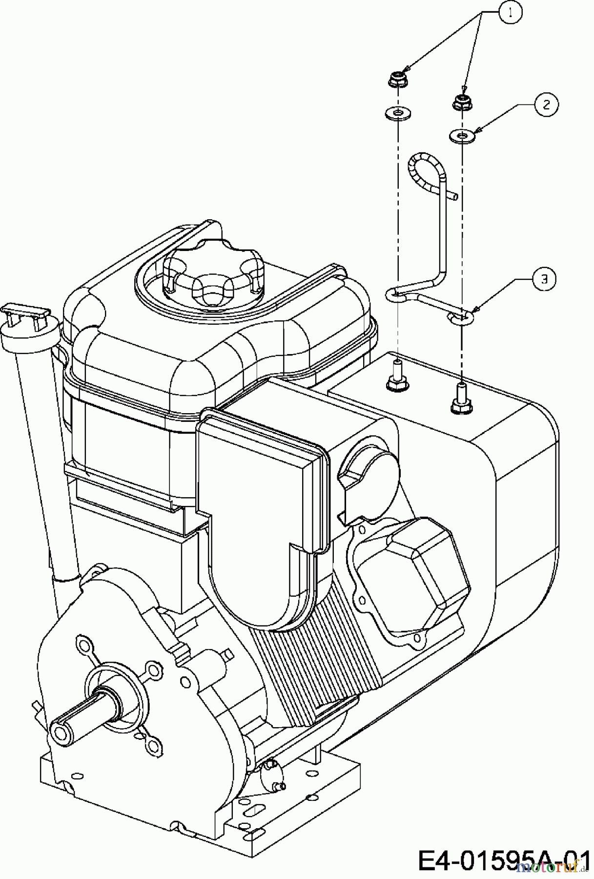 Troy-Bilt Schneefräsen POLAR 8066 31AV6WLN609 (2009) Kabelführung