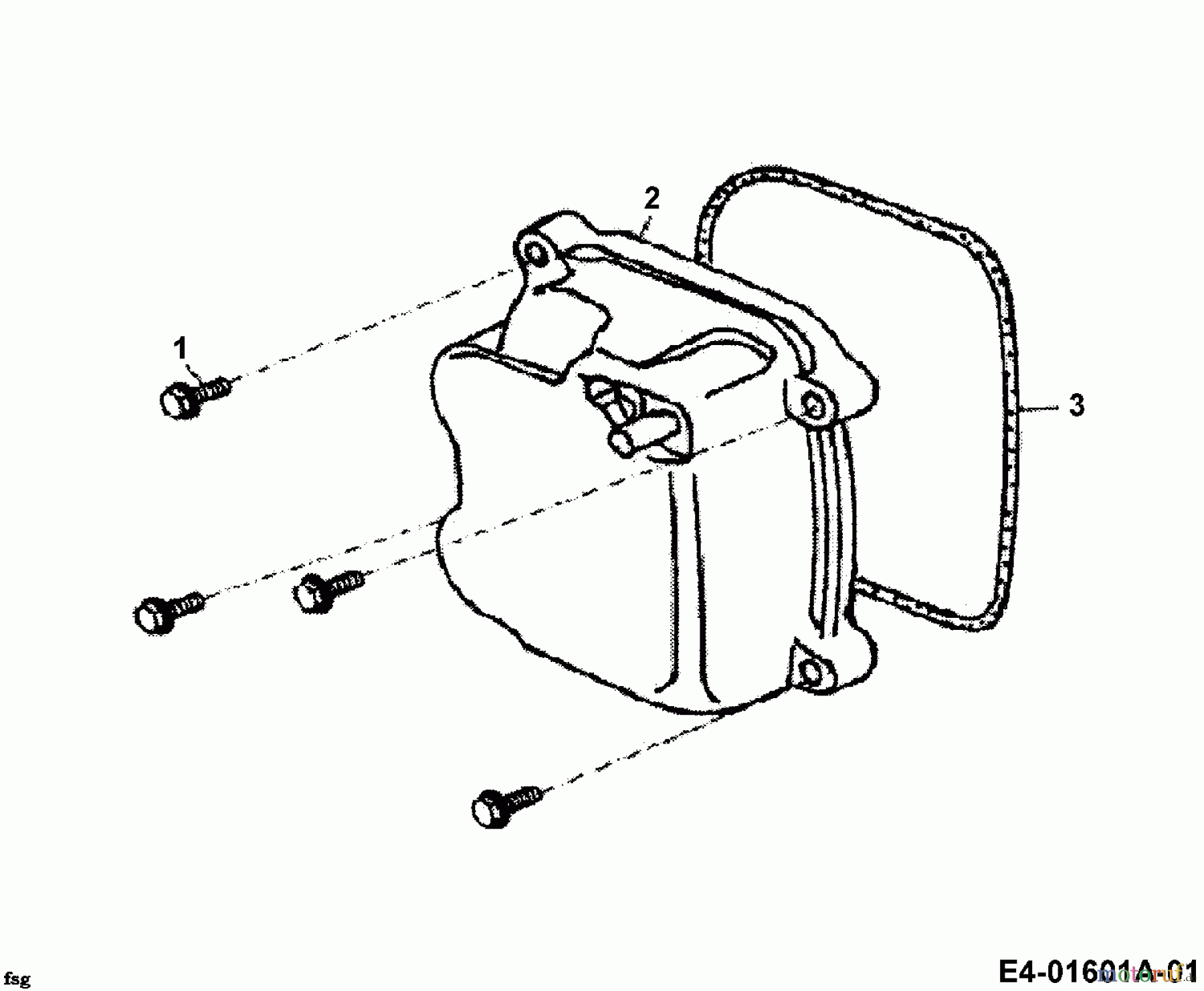 Cub Cadet Quads UT 180 36AB124-603 (2006) Ventildeckel