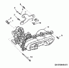 Cub Cadet Miniquad 50 36AA101-603 (2006) Ersatzteile Motor, Motorhalter