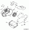 Cub Cadet SP 50 36AA112-603 (2006) Ersatzteile Abdeckung Schwungrad