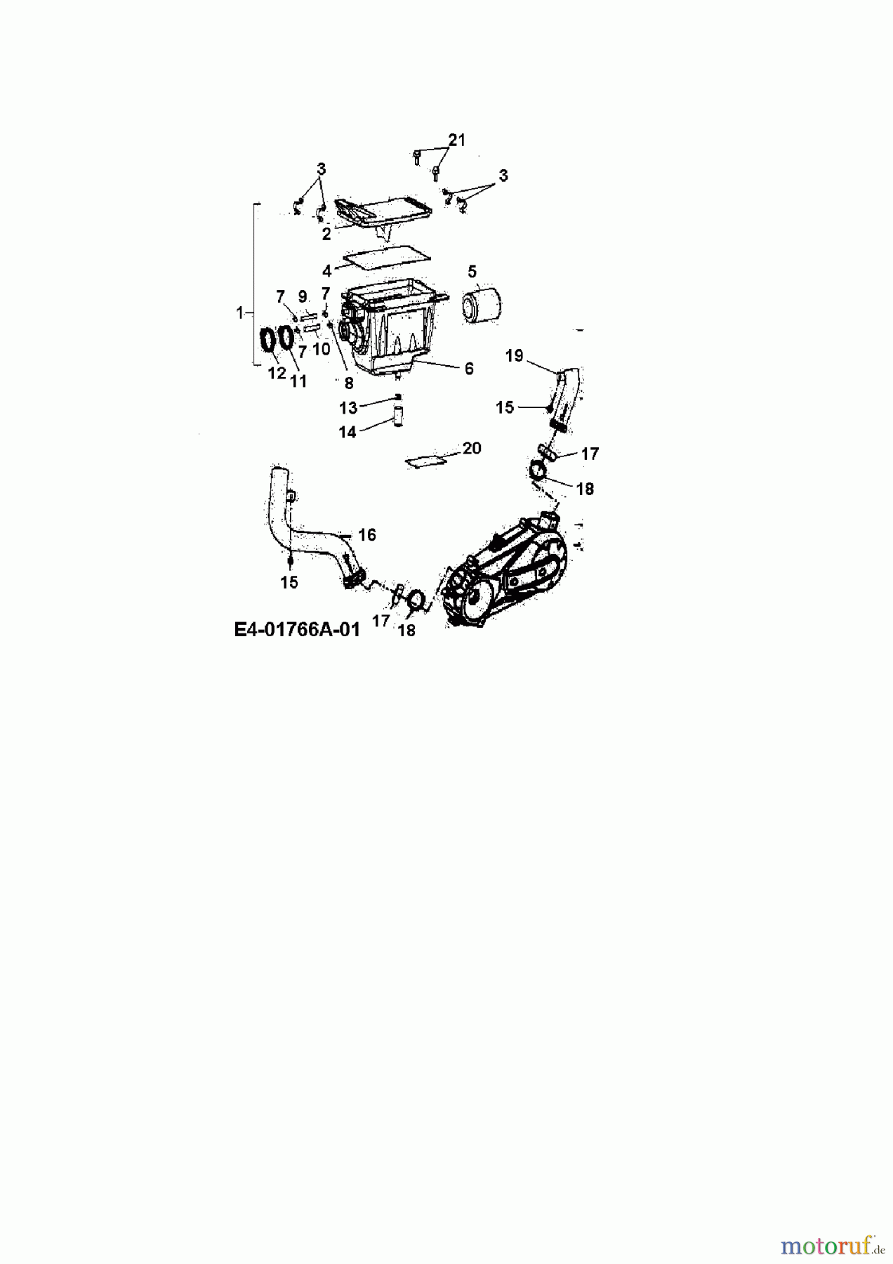  Cub Cadet Quads UT 300 36AB146-603  (2008) Luftfilter