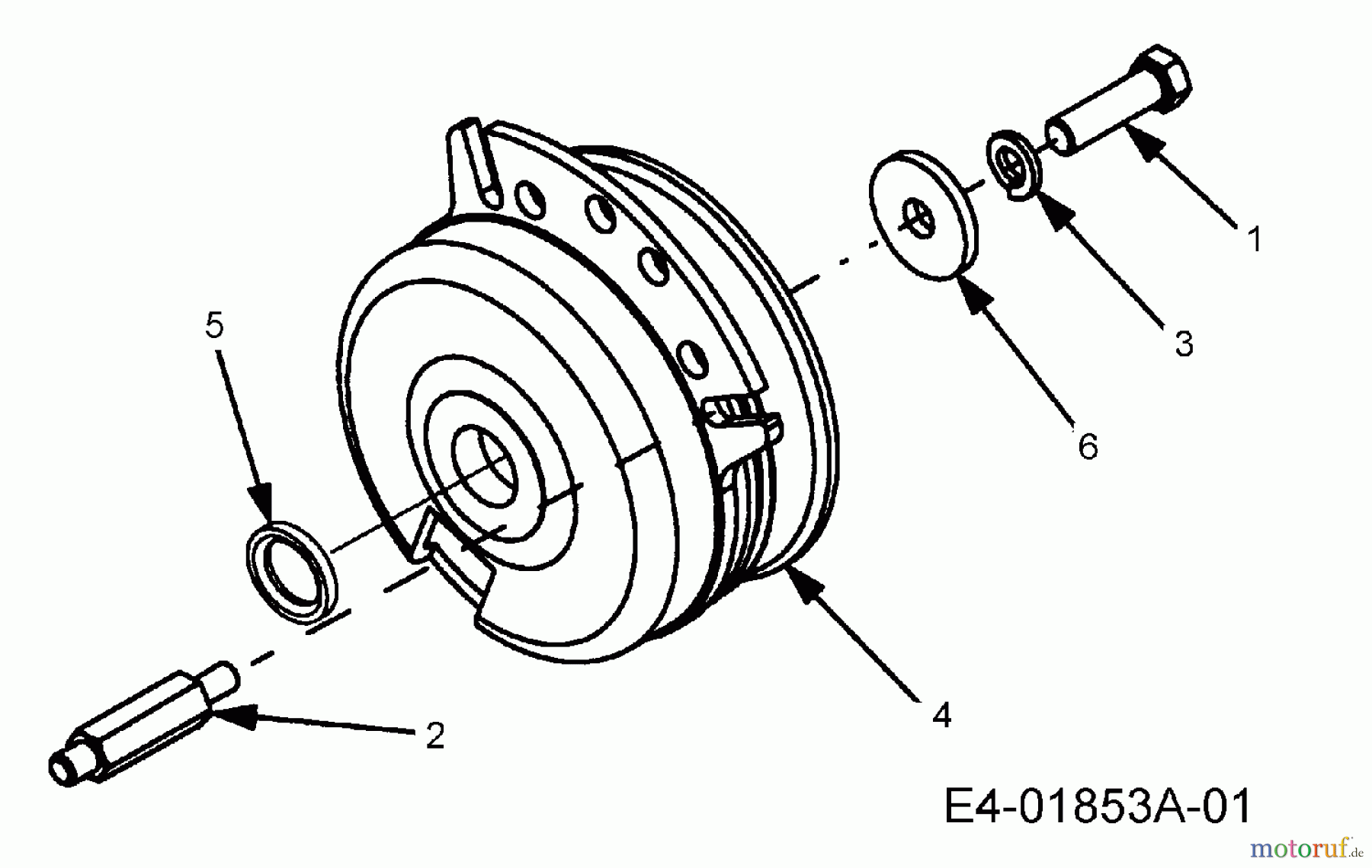 Cub Cadet Rasentraktoren HDS 2205 13A-2D7-603 (2006) Elektromagnetkupplung