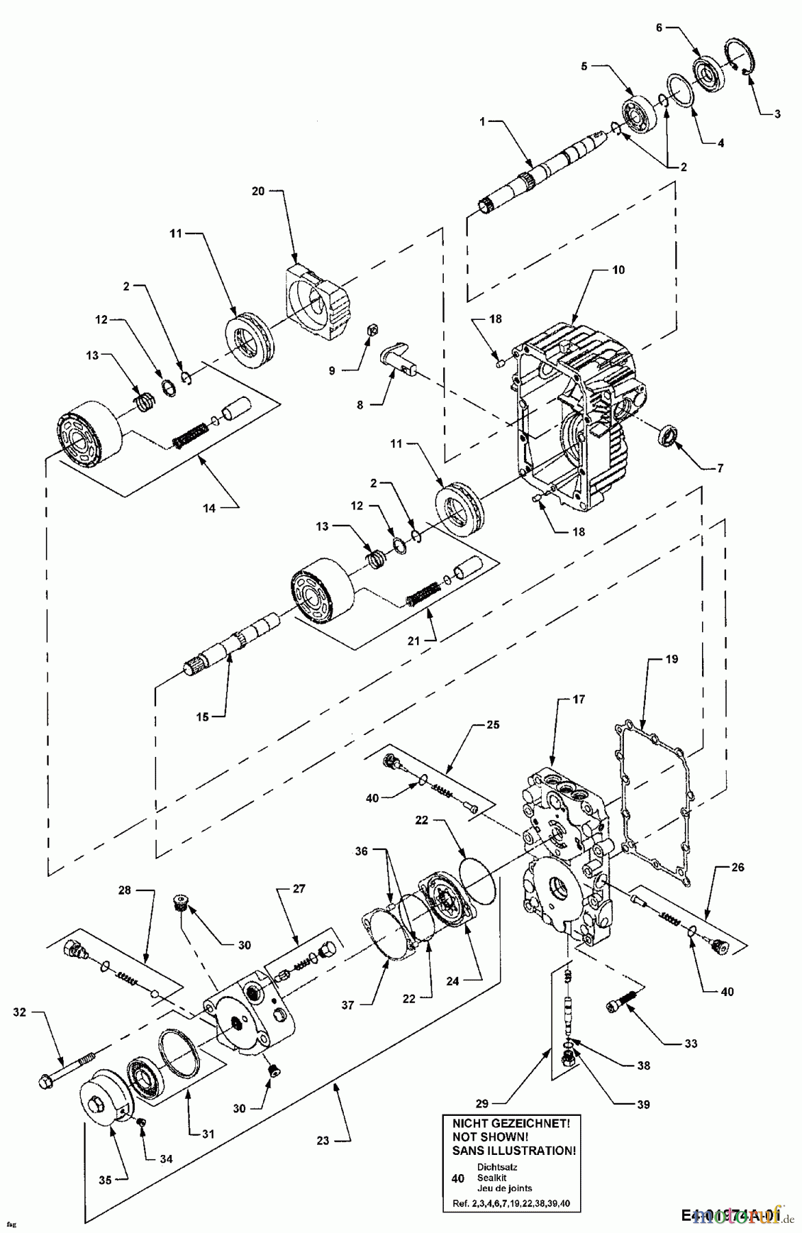  Cub Cadet Gartentraktoren HDS 3235 14B-676-603  (2000) Hydrostat