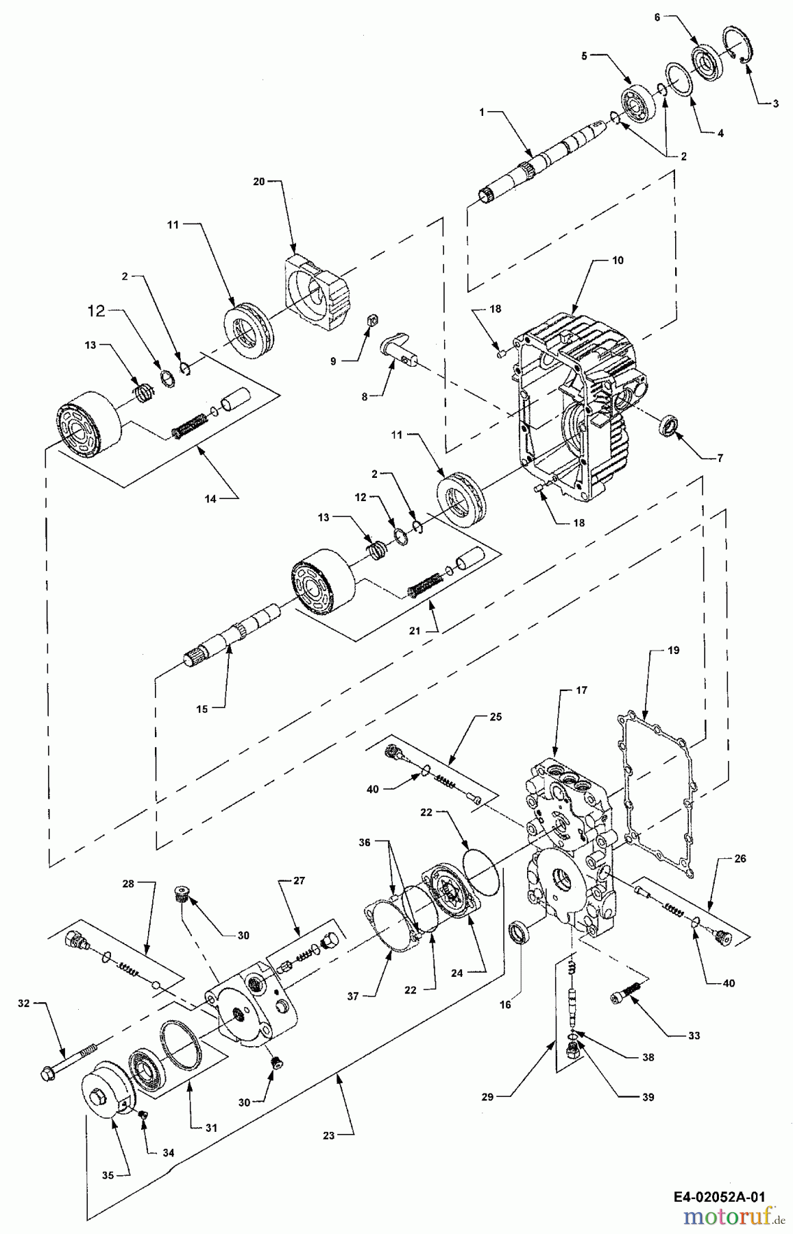  Cub Cadet Gartentraktoren HDS 3185 14A-665-100  (1998) Hydrostat