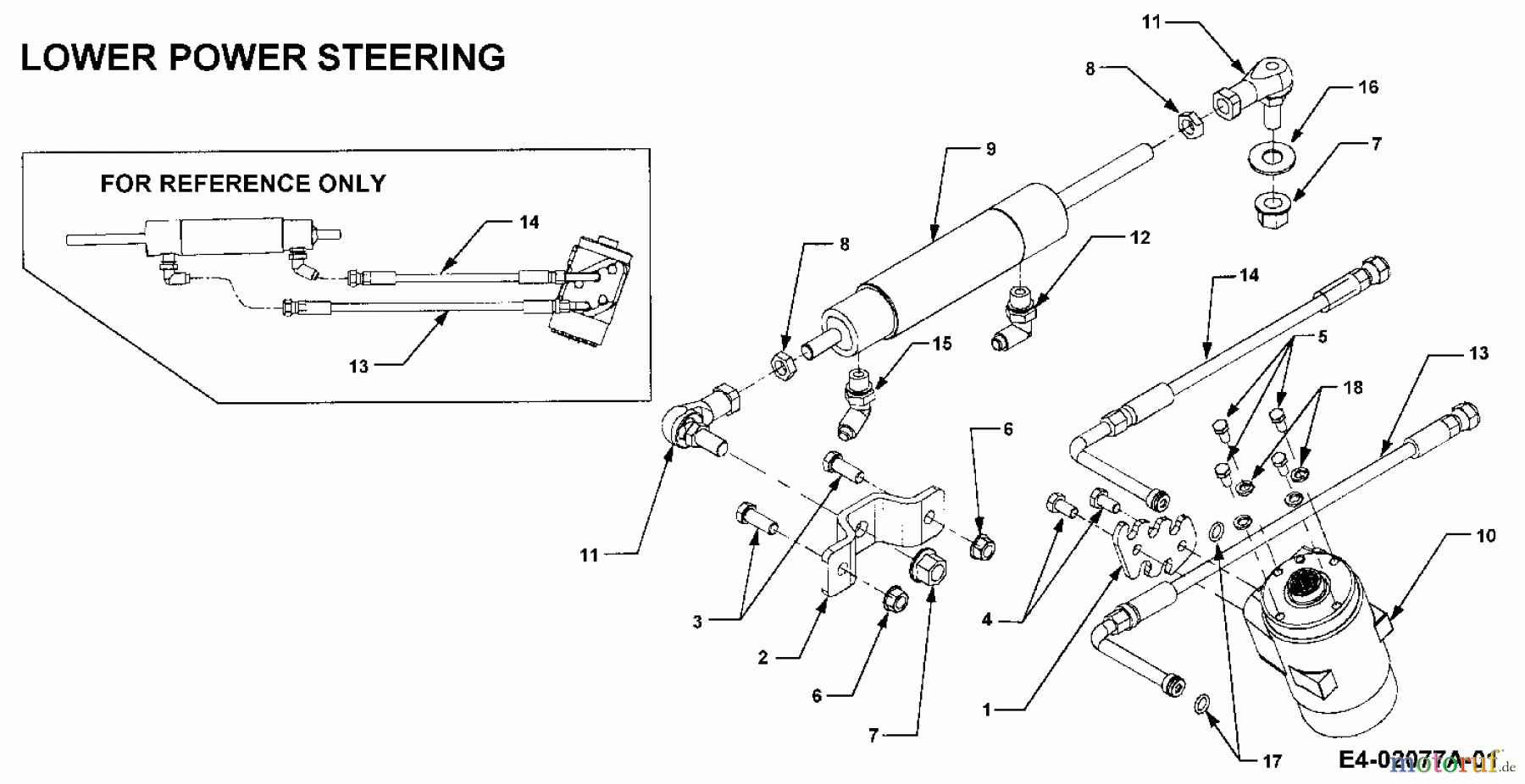  Cub Cadet Gartentraktoren HDS 3186 14A-668-603  (1999) Hydraulische Lenkung