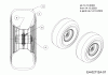 Cub Cadet CC 1015 13AV11CF603 (2008) Ersatzteile Räder vorne 15x6