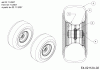 Cub Cadet CC 1022 13AF11CG603 (2008) Ersatzteile Räder vorne 15x6 ab 02.11.2007