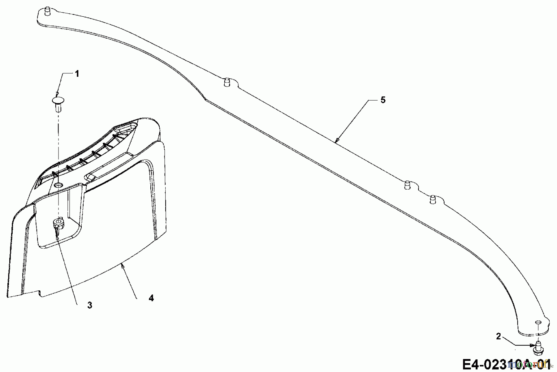 Cub Cadet Rasentraktoren CC 1527 13A-241G603 (2003) Mulch Kit