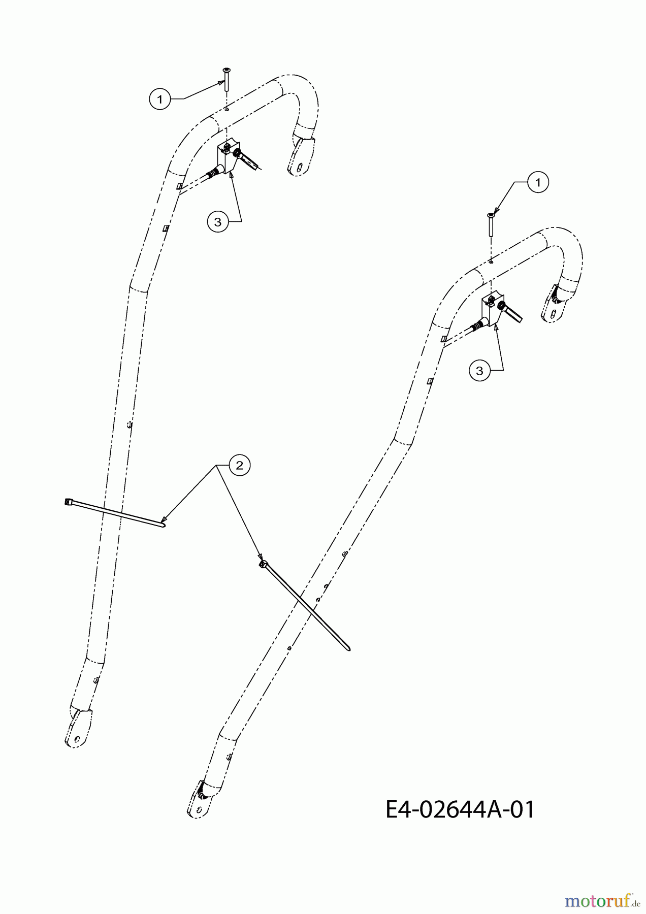 Yard-Man Schneefräsen E 5 E 3 G 31AE5E3G643 (2001) Lenkhilfe