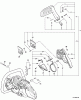 Echo CS-440 - Chainsaw, S/N: C07013001001 - C07013999999 Ersatzteile Chain Brake