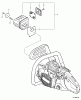 Echo CS-440 - Chainsaw, S/N: C07013001001 - C07013999999 Ersatzteile Exhaust