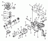 Echo CS-4400 - Chainsaw, S/N: 001001 - 101000 (Type 1) Ersatzteile Crankcase, Engine, Engine Cover, Oil Tank