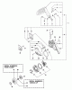 Echo CS-4400 - Chainsaw, S/N: 101001 - 999999 (Type 1E) Ersatzteile Chain Brake, Clutch