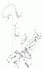 Echo CS-4400 - Chainsaw, S/N: 101001 - 999999 (Type 1E) Ersatzteile Handle Assembly