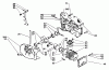 Echo CS-440EVL - Chainsaw Ersatzteile Engine, Crankcase