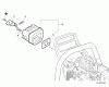 Echo CS-450 - Chainsaw, Ersatzteile Exhaust