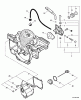 Echo CS-450P - Chainsaw, Ersatzteile Auto-Oiler, Oil Tank