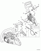 Echo CS-450P - Chainsaw, Ersatzteile Chain Brake