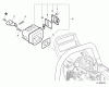 Echo CS-450P - Chainsaw, Ersatzteile Exhaust