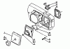 Echo CS-451VL - Chainsaw Ersatzteile Air Cleaner