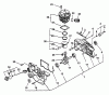 Echo CS-5000 - Chainsaw (Type 1E) Ersatzteile Engine, Crankcase