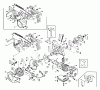 Echo CS-500VL - Chainsaw, S/N: 001001 - 049000 Ersatzteile Eng, Exhaust, Ign, Cltch, Oiler, Auto, In, Ex, Chn Brk, Cut Attch